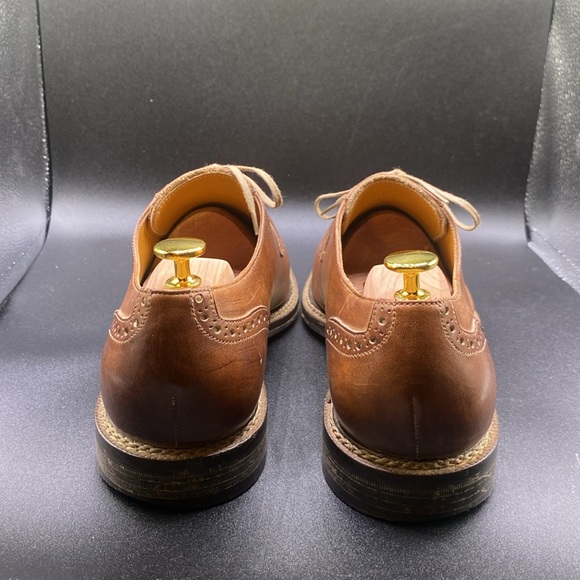 Jose Real | - VERO CUOIO | Italian Leather Mens Shoes | 43 US 10-10.5 - Picture 4 of 10